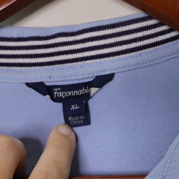 Faconnable | Short Sleeve Polo Shirt XL‎ - Picture 4 of 6